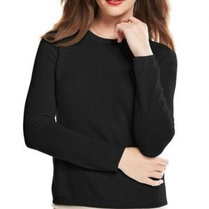 Charter Club 100% Cashmere Crewneck Sweater Size Medium Basic Staple Preppy